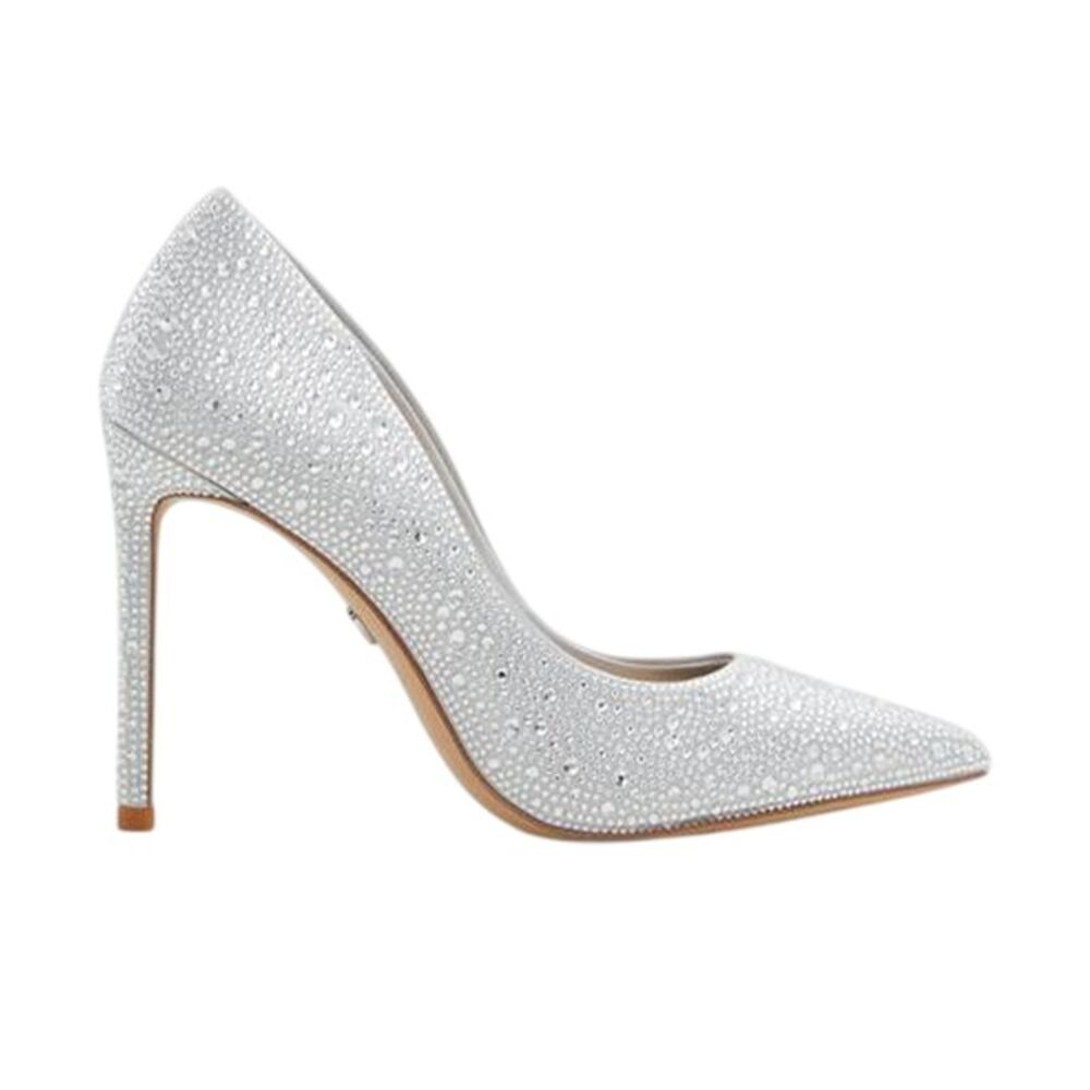 Aldo Womens/Ladies Stessy2.0 Sparkling Party Court Shoes / Silver